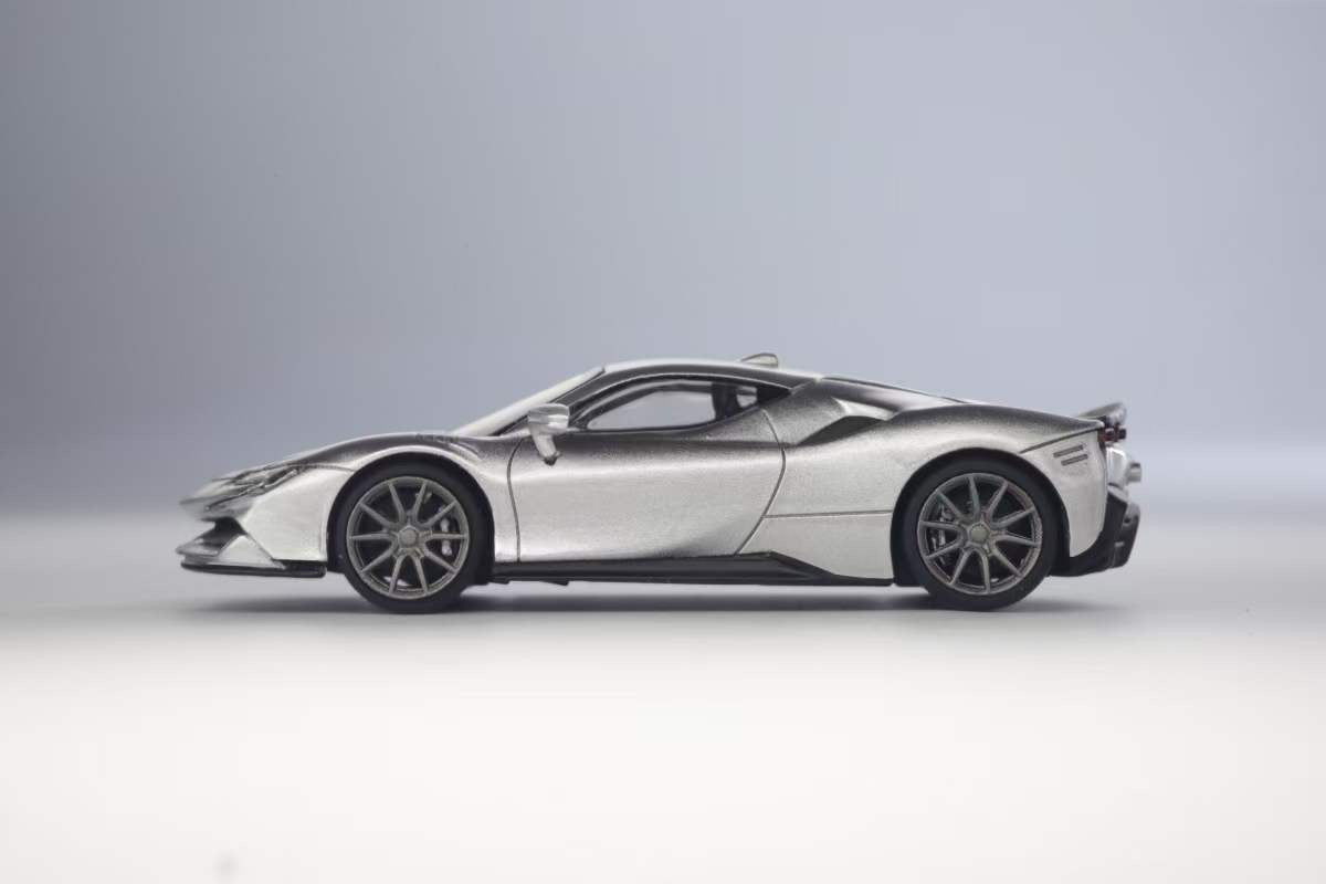 Stance Hunters 1:64 Ferrari SF90 Stradale Novitec Silver