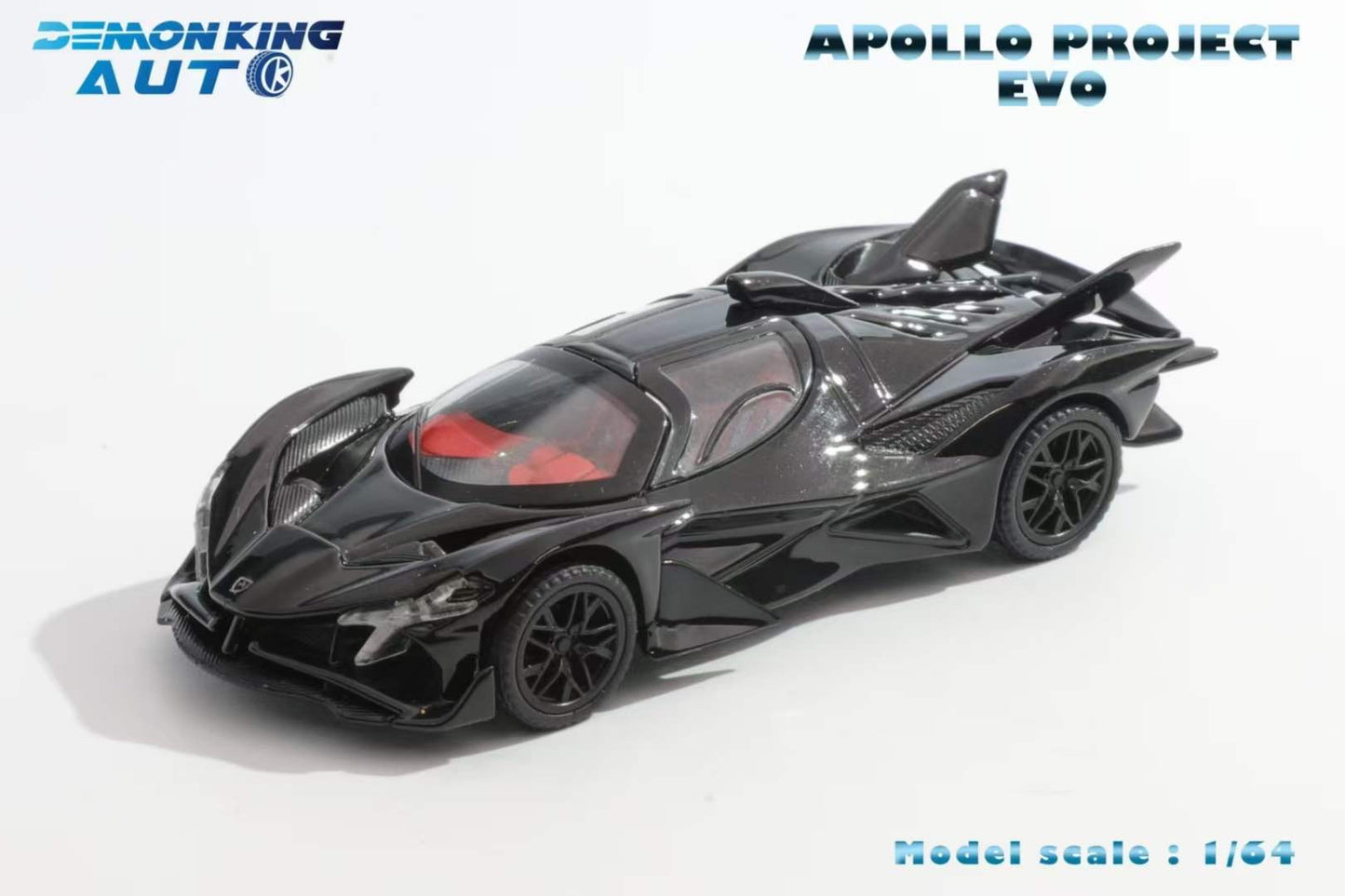 Demon King Auto 1:64 Apollo EVO Full Black