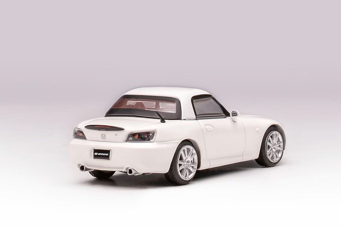 Motorhelix 1:64 Honda S2000 AP2 Official Licensed Grand Prix White Magnetic Assemble Parts Premium Packaging