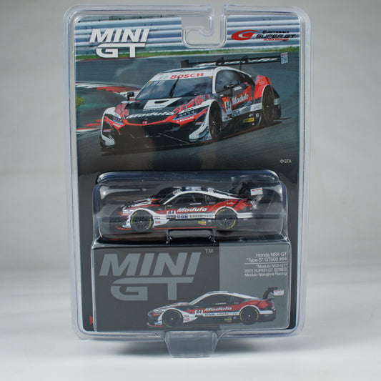 Mini GT 1:64 Honda NSX-GT "Type S" GT500 #64 "Modulo NSX-GT" Modulo Nakajima Racing 2023 SUPER GT Series in Blister Packaging (MGT00992-BL)