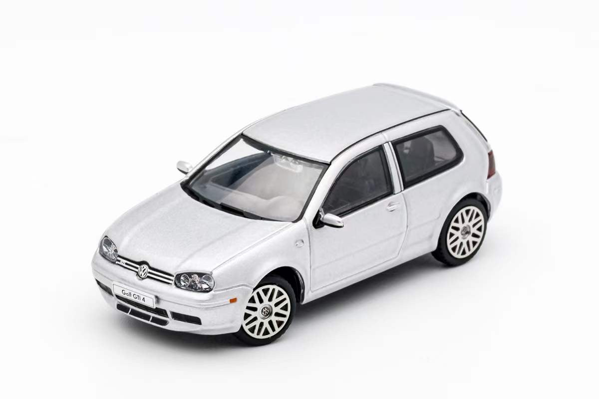 GCD 1/64 Volkswagen Golf GTI MK4 1J 2 Doors Hot Hatch Hatchback LHD - Silver Limited 500 Pieces