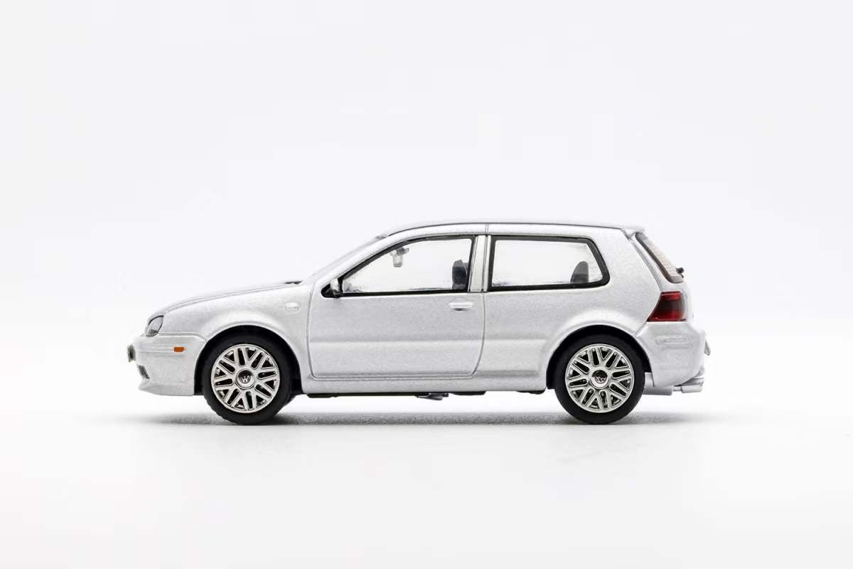 GCD 1/64 Volkswagen Golf GTI MK4 1J 2 Doors Hot Hatch Hatchback LHD - Silver Limited 500 Pieces