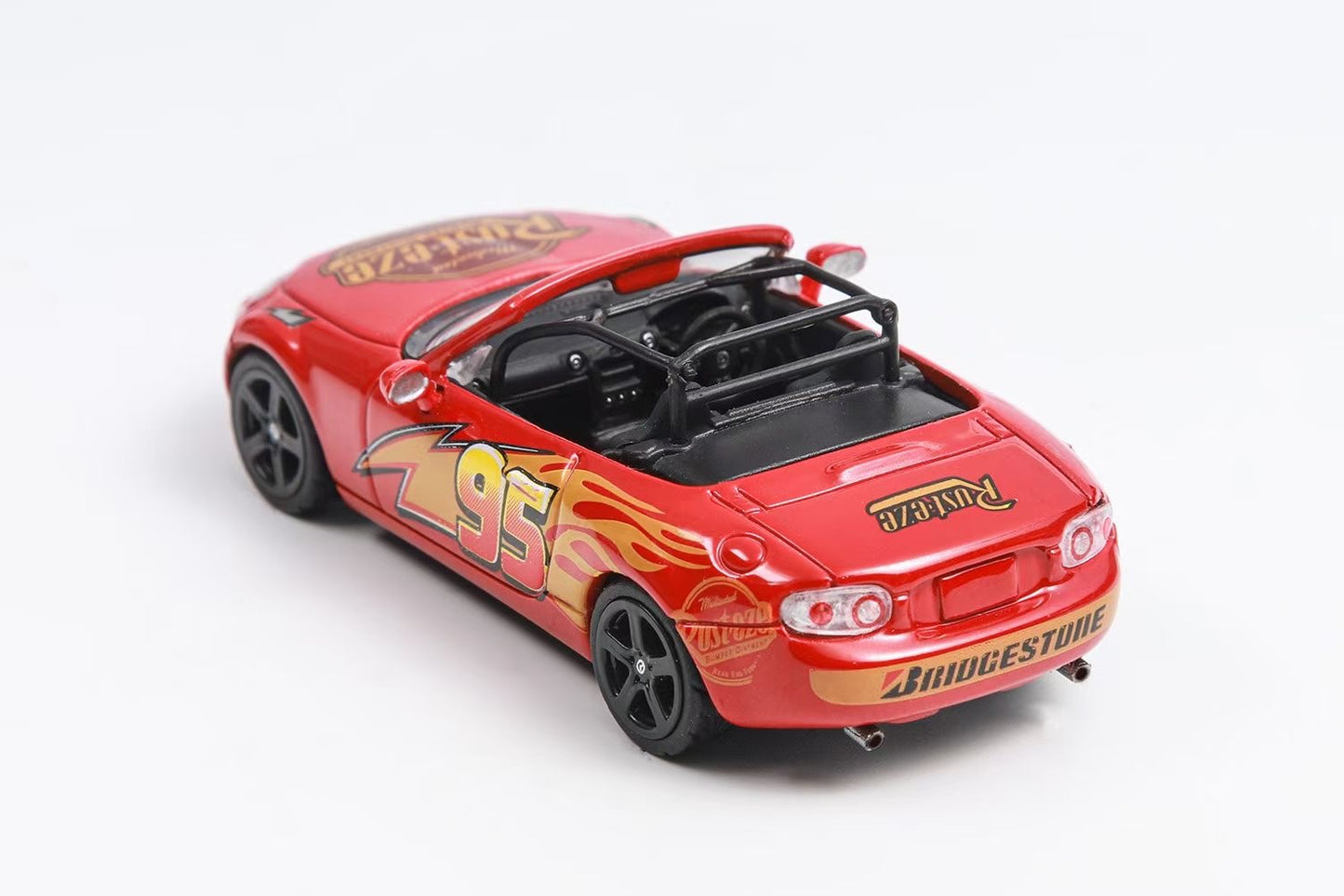DCT 1:64 Mazda MX-5 MX5 NC Track Version RHD Rust-eze Red Mazda Official Licensed