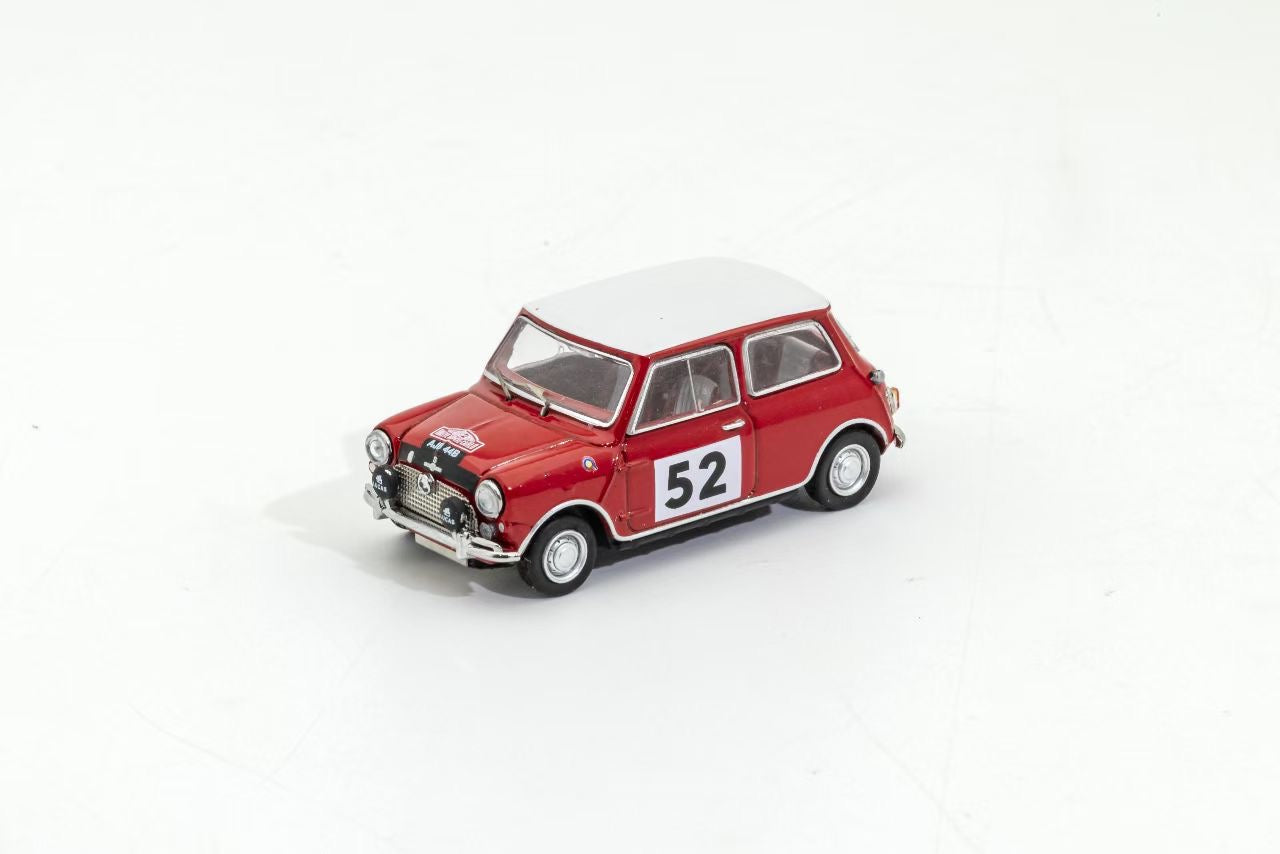 GCD 1:64 Mini Morris MK1 Mini Cooper S Rallye Automobile Monte-Carlo #52 1965 Winner (Morris Mini Official Licensed)