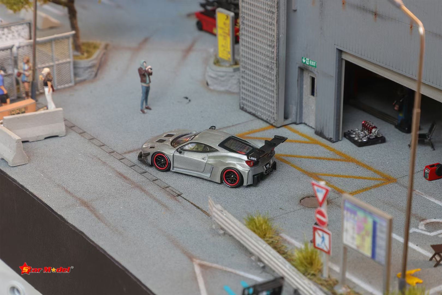 Star Model 1:64 Ferrari LBWK LB-Silhouette WORKS 458 GT Raw Special China AIT Expo 2025 Special Edition Limited 399 Pieces