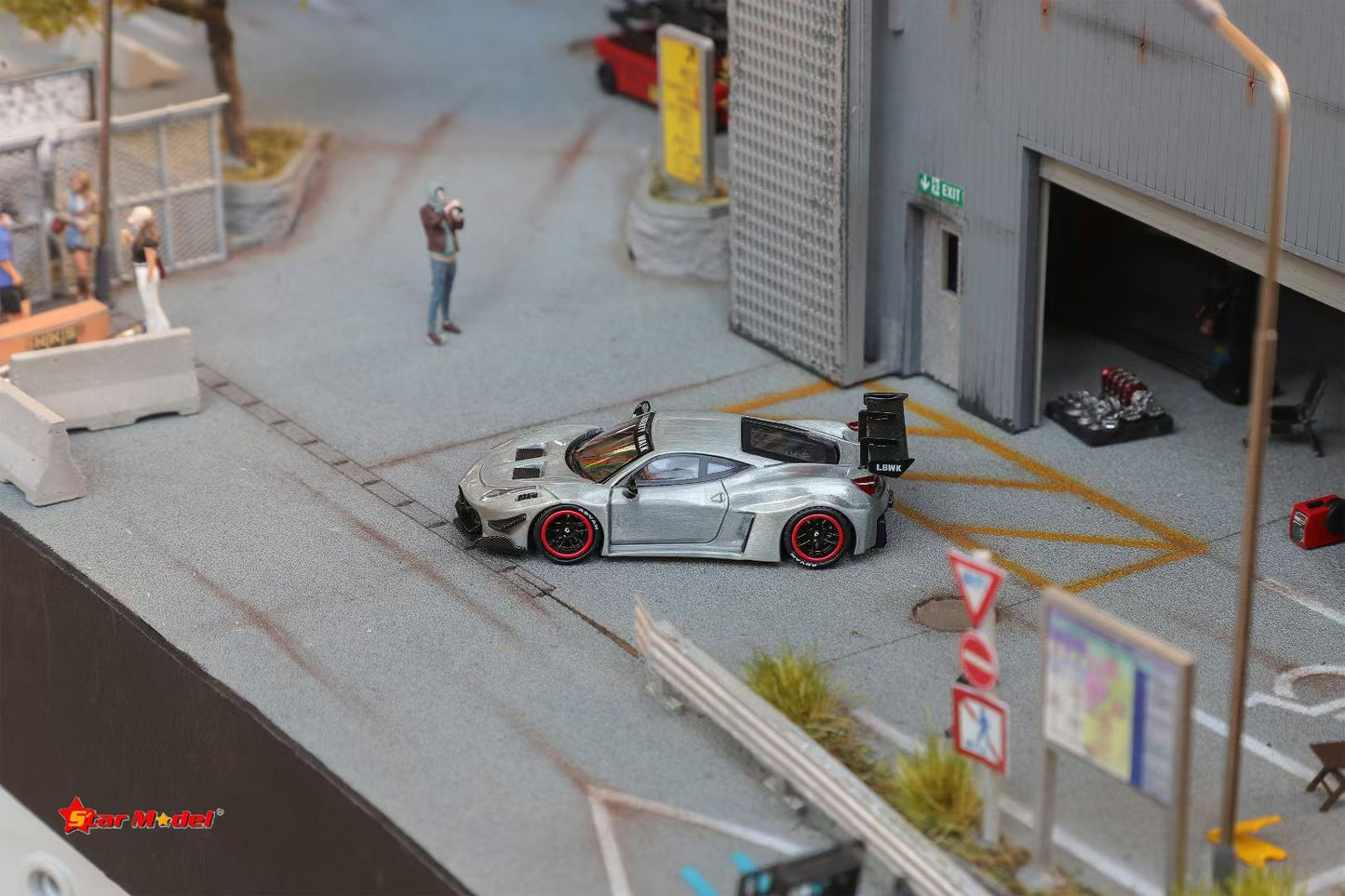 Star Model 1:64 Ferrari LBWK LB-Silhouette WORKS 458 GT Raw Special China AIT Expo 2025 Special Edition Limited 399 Pieces