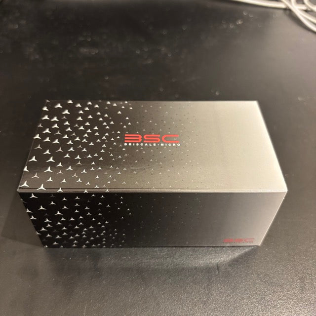 BSC X Rhino Model 1:64 Mercedes Benz AMG GTS MK1 C190 Carbonerre Wide Body Custom Starlight Black with Premium Box Packaging