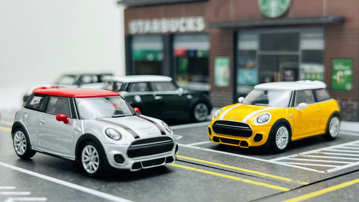 Stance Hunters 1/64 Mini Cooper F56 JCW John Cooper Works Green
