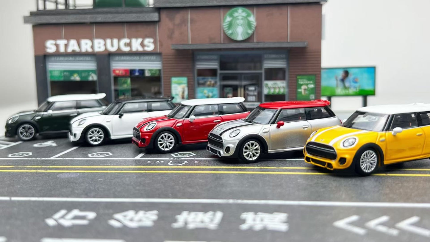 Stance Hunters 1/64 Mini Cooper F56 JCW John Cooper Works Green