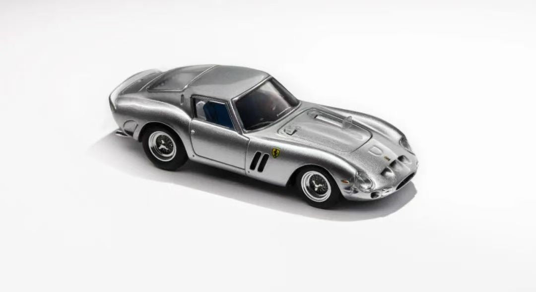 Classic Lover 1:64 Ferrari 250 GTO Silver Openable Front Hood Detailed Engine Limited 999 Pieces