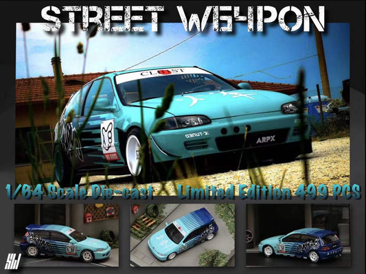 Street Weapon 1:64 Honda CIVIC EG6 Falken Edition