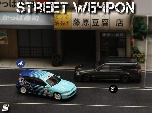 Street Weapon 1:64 Honda CIVIC EG6 Falken Edition