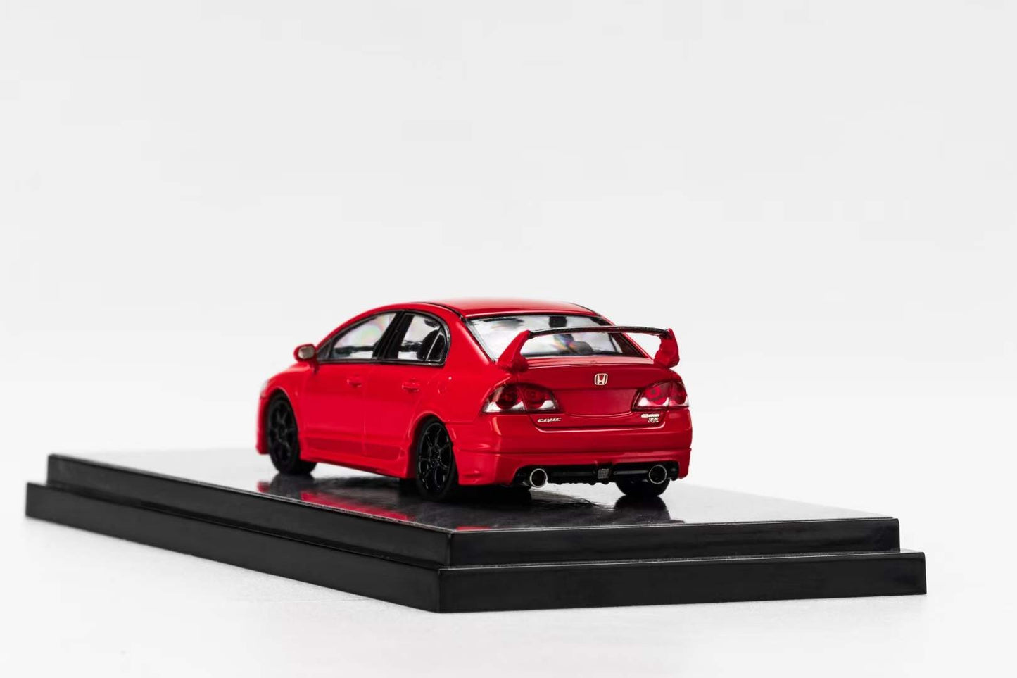 Champion Diecast 1:64 Honda CIVIC FD2 Mugen RR All Red (Openable Engine Hood)