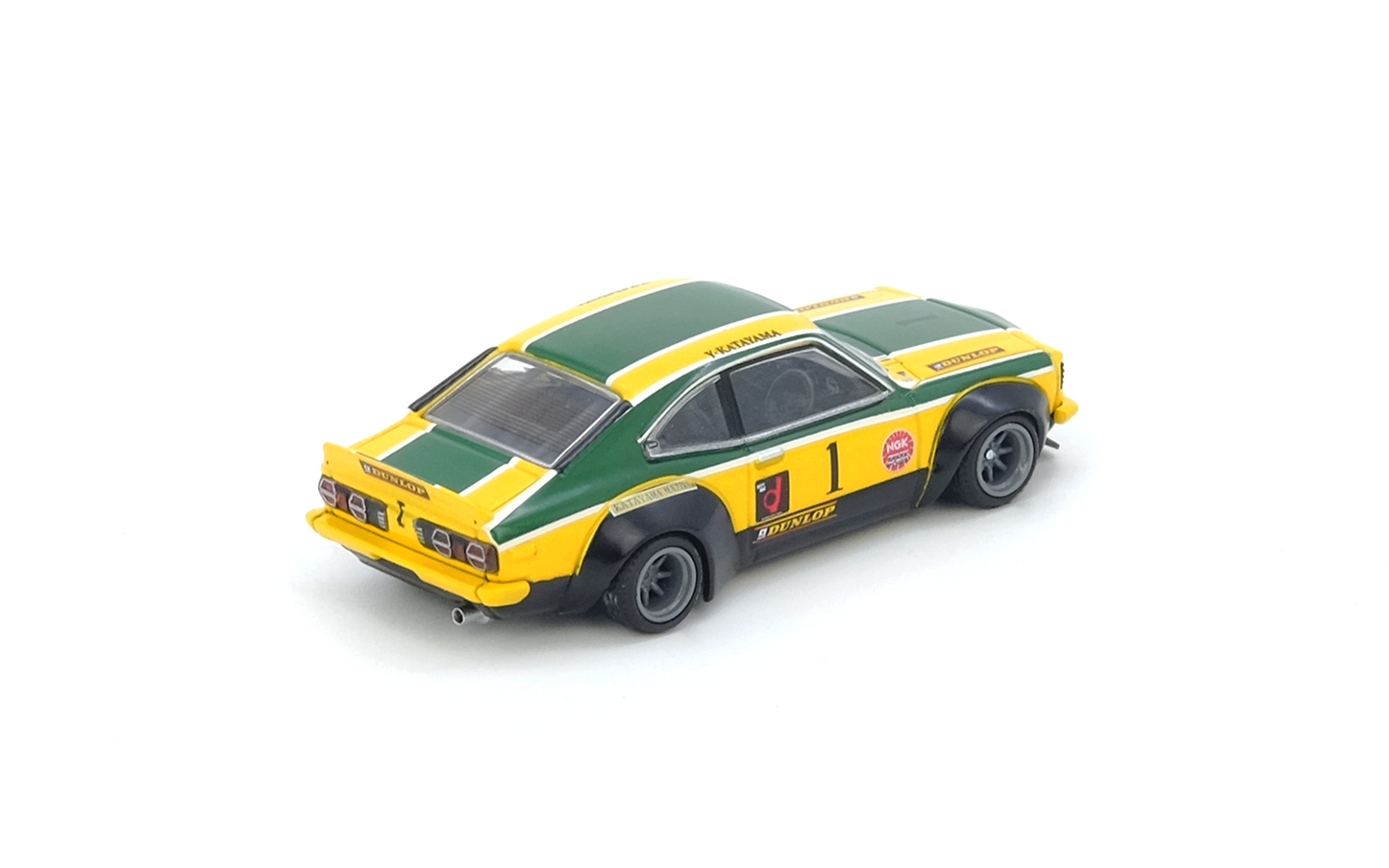 INNO64 1:64 MAZDA SAVANNA RX3 KATAYAMA RACING Livery (IN64-RX3-KTYM)