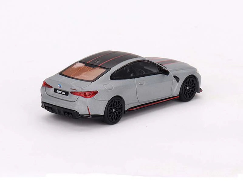 Mini GT 1:64 BMW M4 CSL Frozen Brooklyn Grey Metallic LHD (MGT00641-CH)