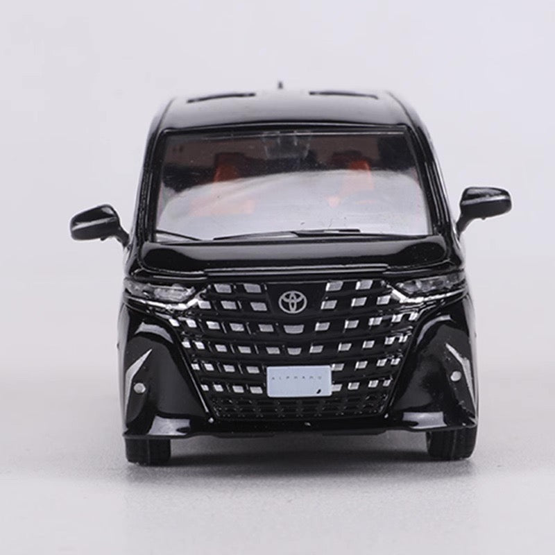 DCT 1:64 Toyota Alphard MK4 AH40 RHD Black Toyota Official Licensed