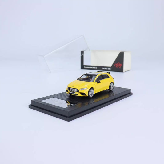 Kilo Works 1/64 Mercedes Benz AMG A-Class A45-S A45S W177 4 Doors Hot Hatch Hatchback Yellow