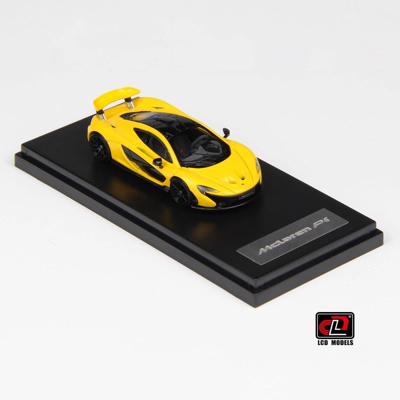 LCD Model 1:64 McLaren P1 Yellow McLaren Official Licensed