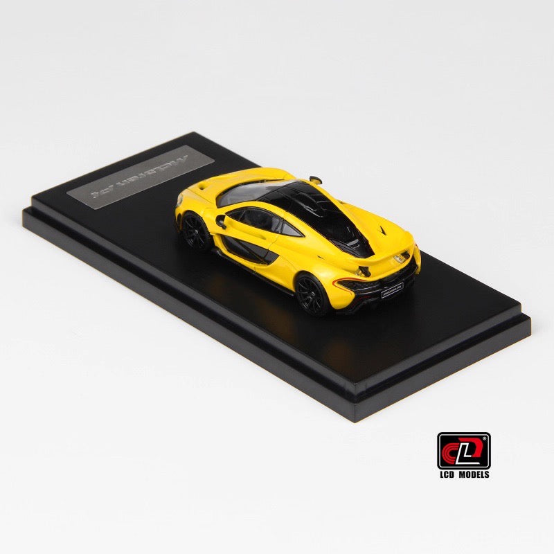 LCD Model 1:64 McLaren P1 Yellow McLaren Official Licensed