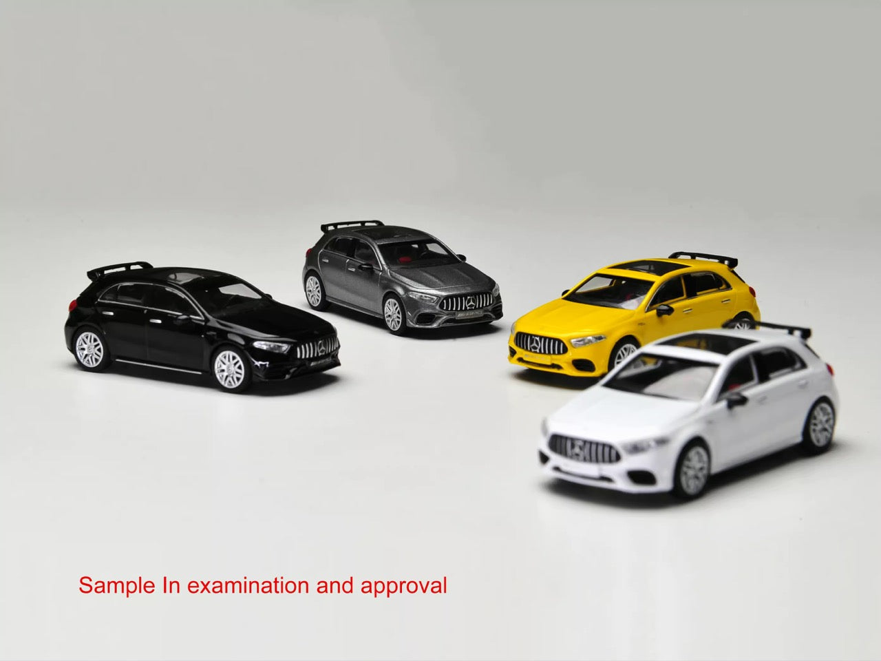 Kilo Works 1/64 Mercedes Benz AMG A-Class A45-S A45S W177 4 Doors Hot Hatch Hatchback Yellow