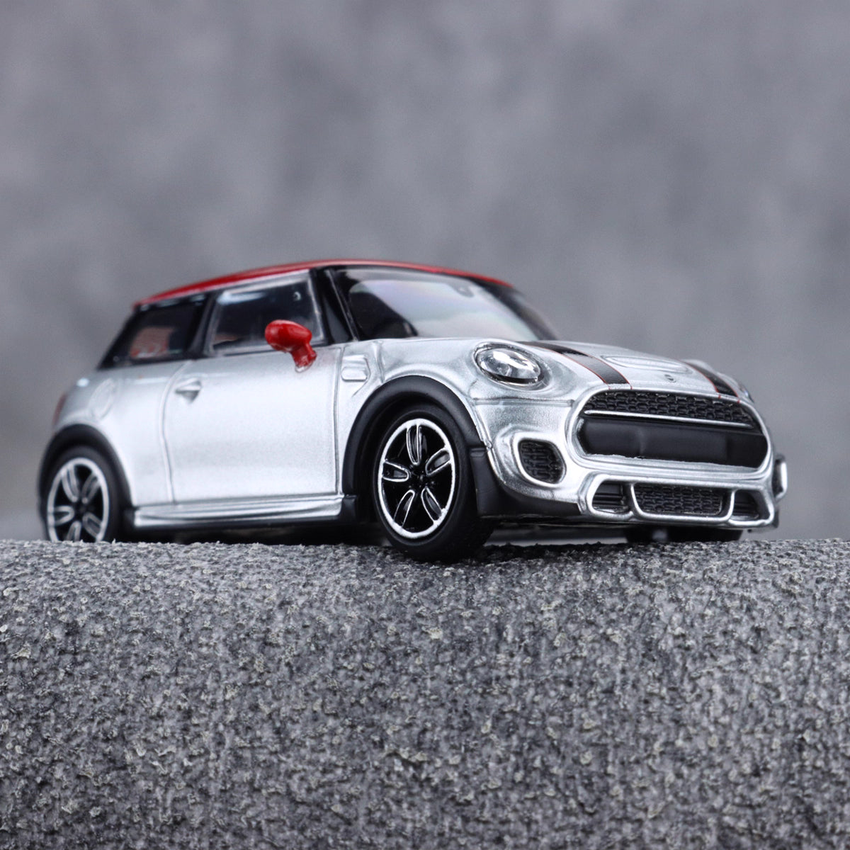 Stance Hunters 1/64 Mini Cooper F56 JCW John Cooper Works Silver