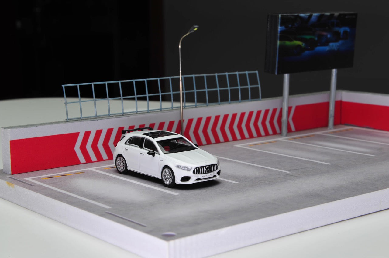 Kilo Works 1/64 Mercedes Benz AMG A-Class A45-S A45S W177 4 Doors Hot Hatch Hatchback White