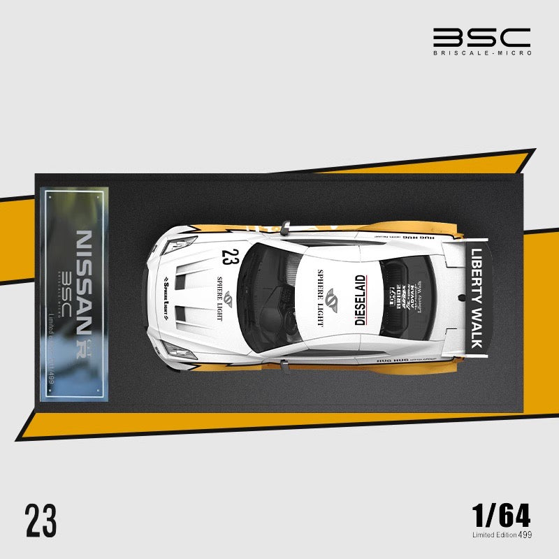 BSC 1:64 Nissan GT-R R35 LBWK Liberty Walk Flash #23