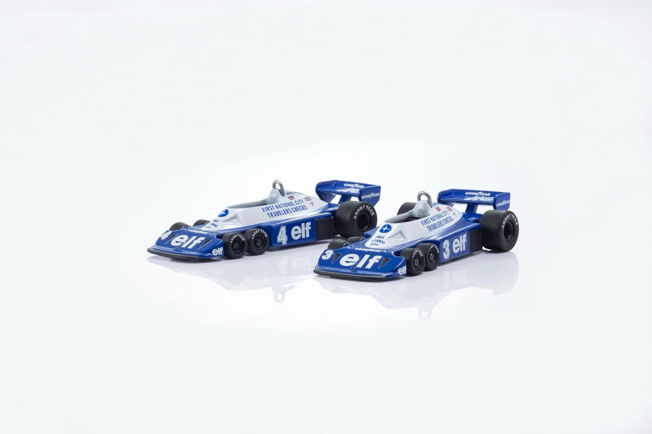 Kyosho 1:64 TYRRELL P34/2 (1977) No.3 Official Licensed by Tyrrell & Goodyear