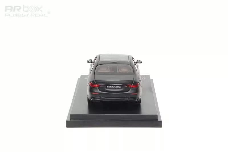 AR Box 1:64 Mercedes Benz S Class MK7 Maybach 2023 Night Series Obsidian Black Official Licensed China GT Show 2025 Special Edition