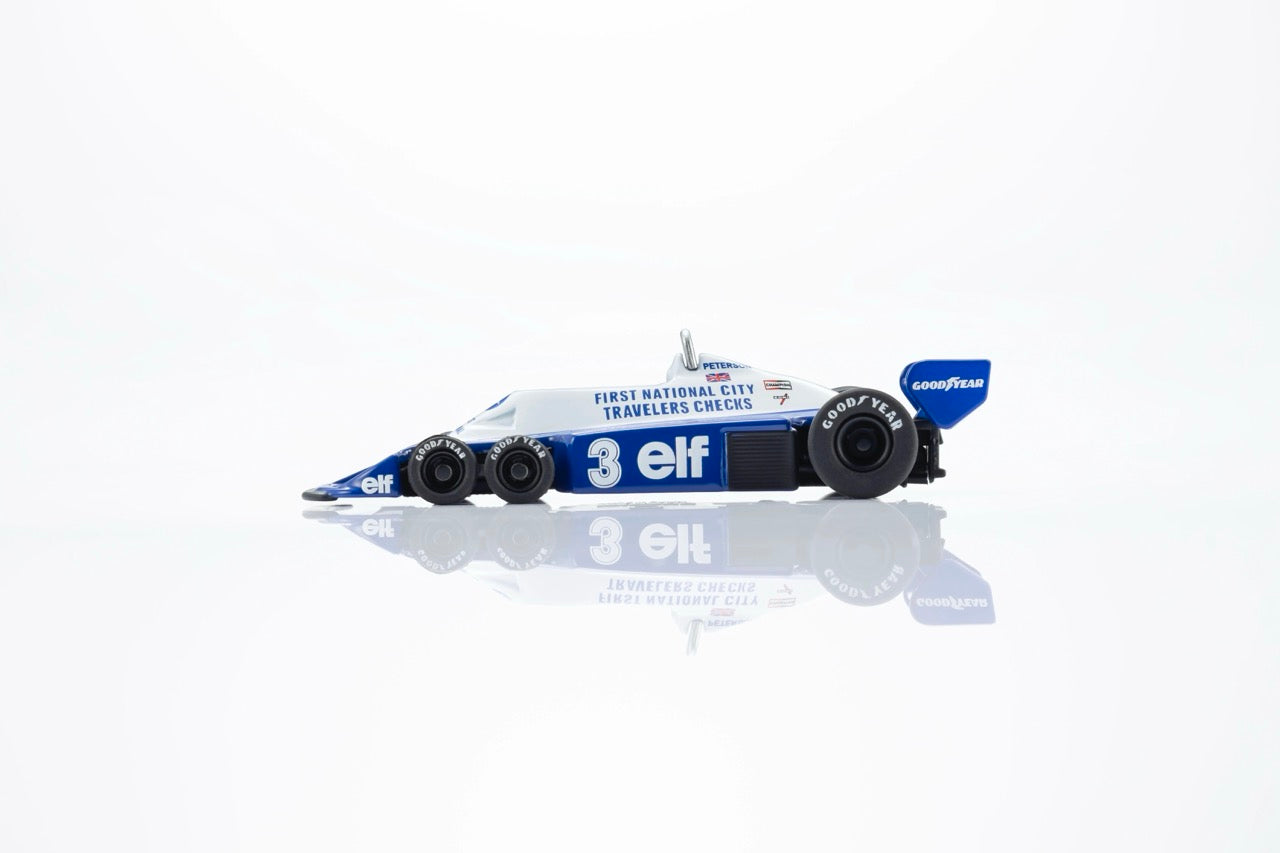 Kyosho 1:64 TYRRELL P34/2 (1977) No.3 Official Licensed by Tyrrell & Goodyear