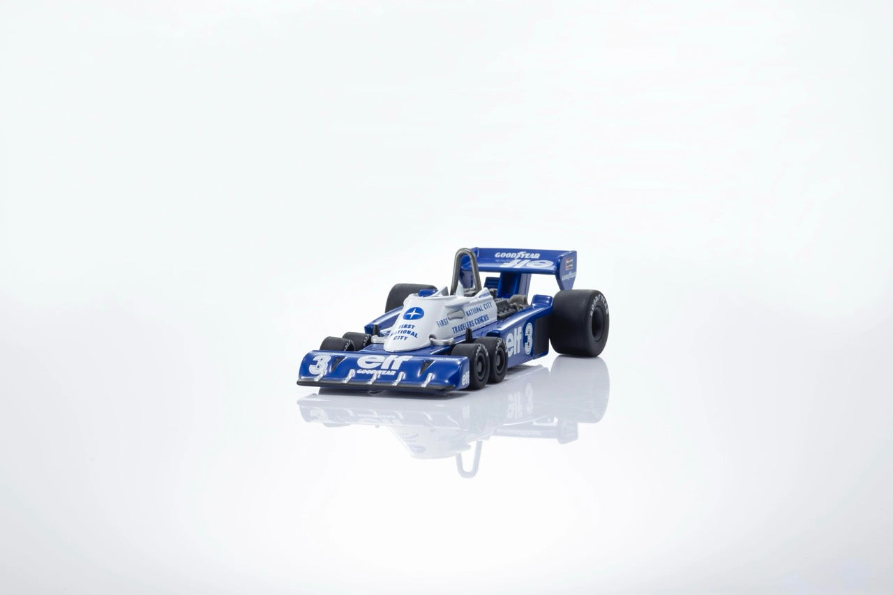 Kyosho 1:64 TYRRELL P34 (1977) No.3 Official Licensed by Tyrrell & Goodyear