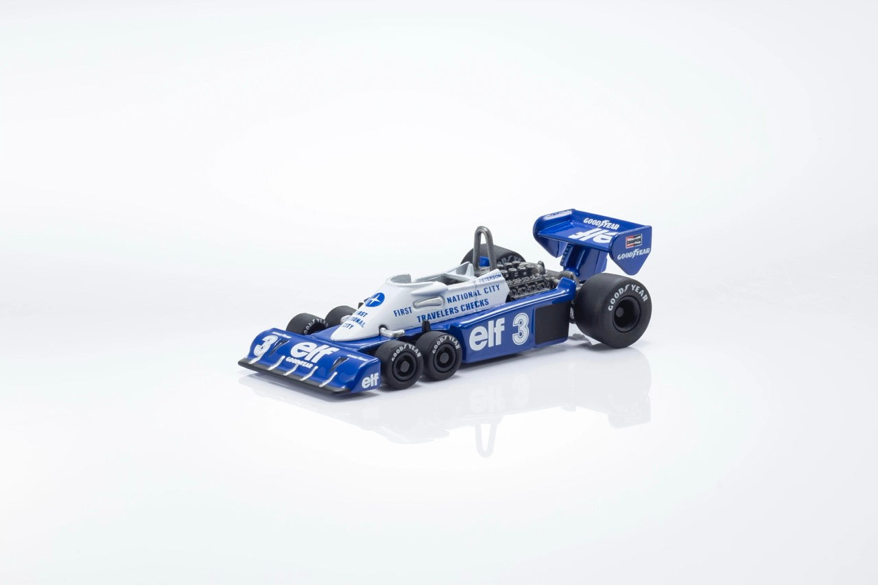 Kyosho 1:64 TYRRELL P34 (1977) No.3 Official Licensed by Tyrrell & Goodyear