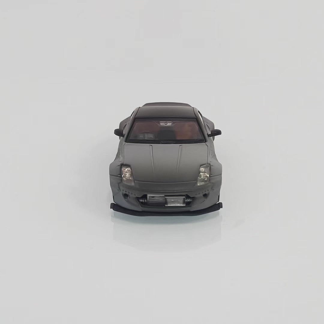 Solo 1:64 Nissan Fairlady Z33 350Z Pandem Rocket Bunny Custom Combat Grey
