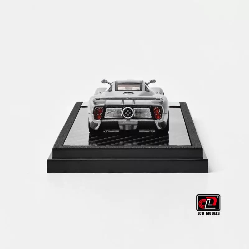 LCD 1:64 Pagani Zonda C12 Silver Official Licensed