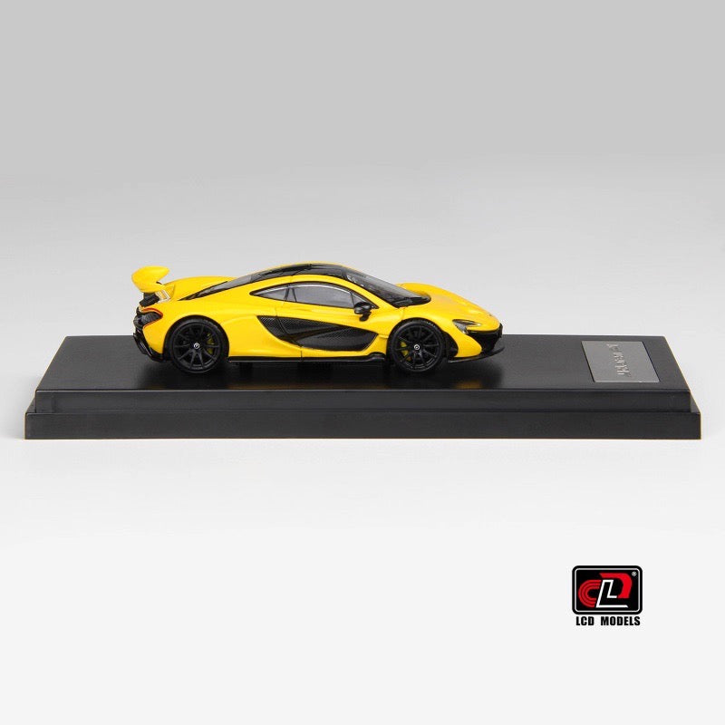 LCD Model 1:64 McLaren P1 Yellow McLaren Official Licensed
