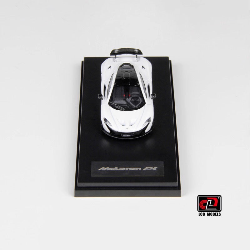 LCD Model 1:64 McLaren P1 White McLaren Official Licensed