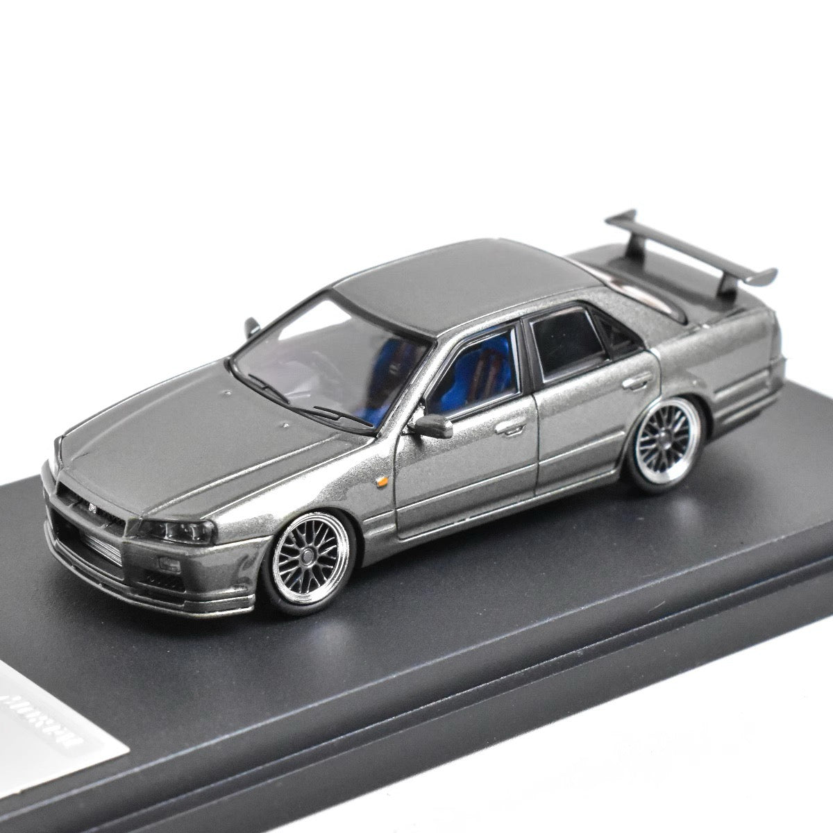 Mortal 1:64 Nissan Skyline GT-R ER34 25GTT GT-T Turbo BBS Wheels Grey Limited 499 Pieces
