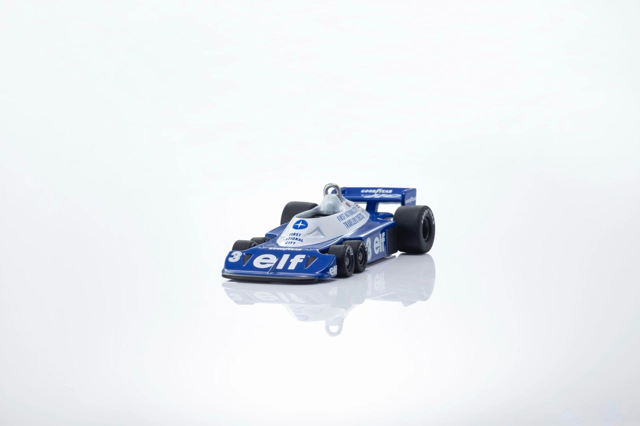 Kyosho 1:64 TYRRELL P34/2 (1977) No.3 Official Licensed by Tyrrell & Goodyear
