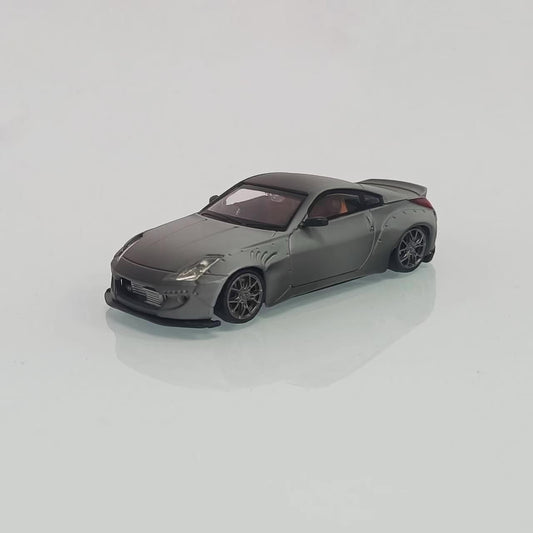 Solo 1:64 Nissan Fairlady Z33 350Z Pandem Rocket Bunny Custom Combat Grey