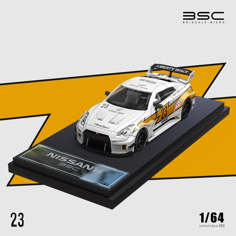 BSC 1:64 Nissan GT-R R35 LBWK Liberty Walk Flash #23