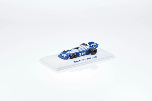 Kyosho 1:64 TYRRELL P34/2 (1977) No.3 Official Licensed by Tyrrell & Goodyear
