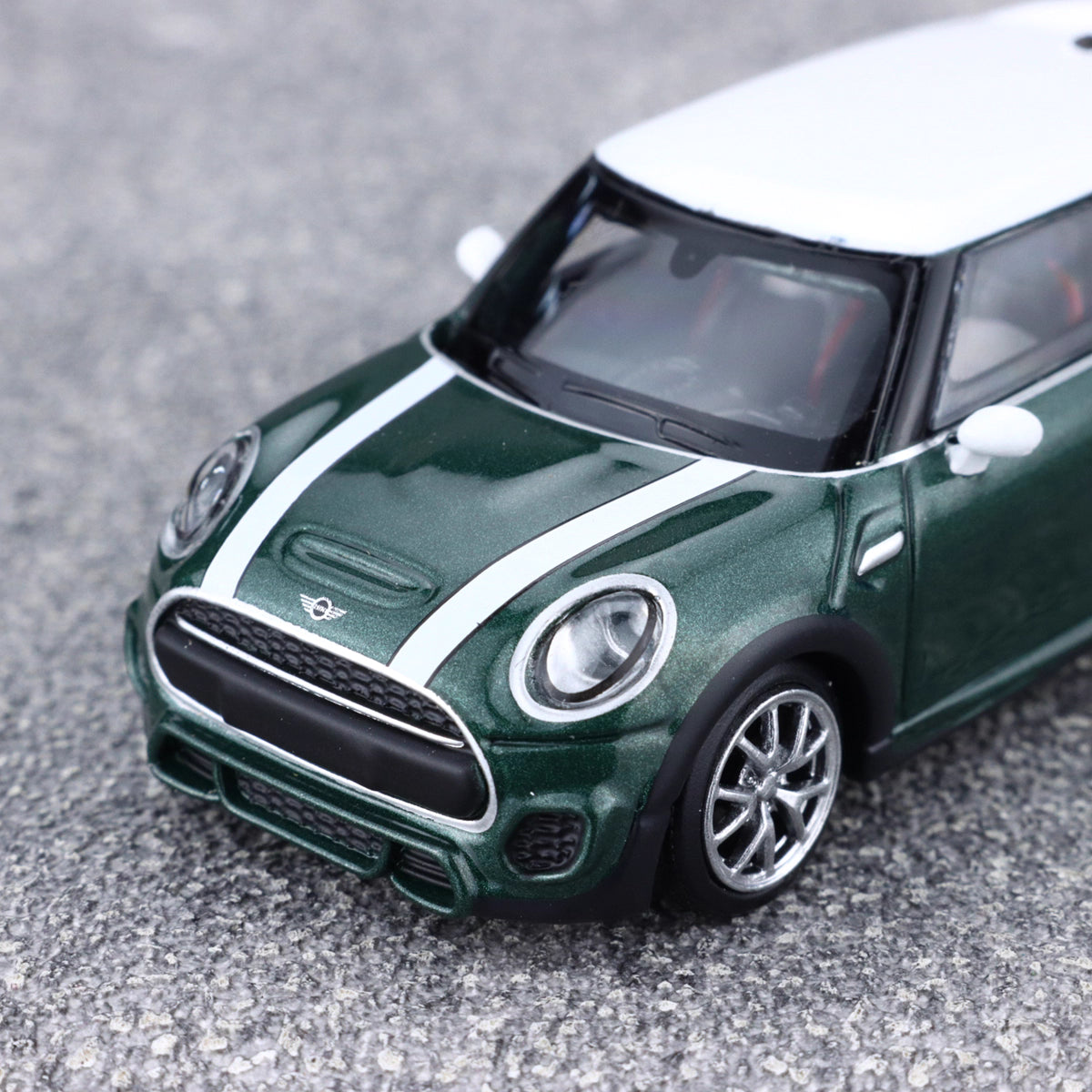 Stance Hunters 1/64 Mini Cooper F56 JCW John Cooper Works Green