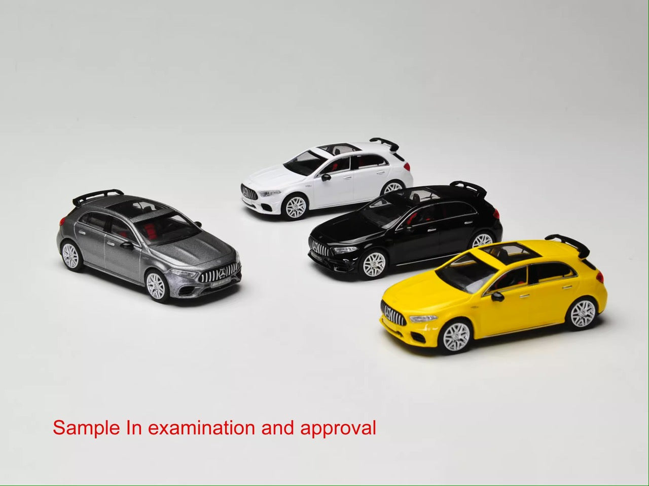 Kilo Works 1/64 Mercedes Benz AMG A-Class A45-S A45S W177 4 Doors Hot Hatch Hatchback Yellow