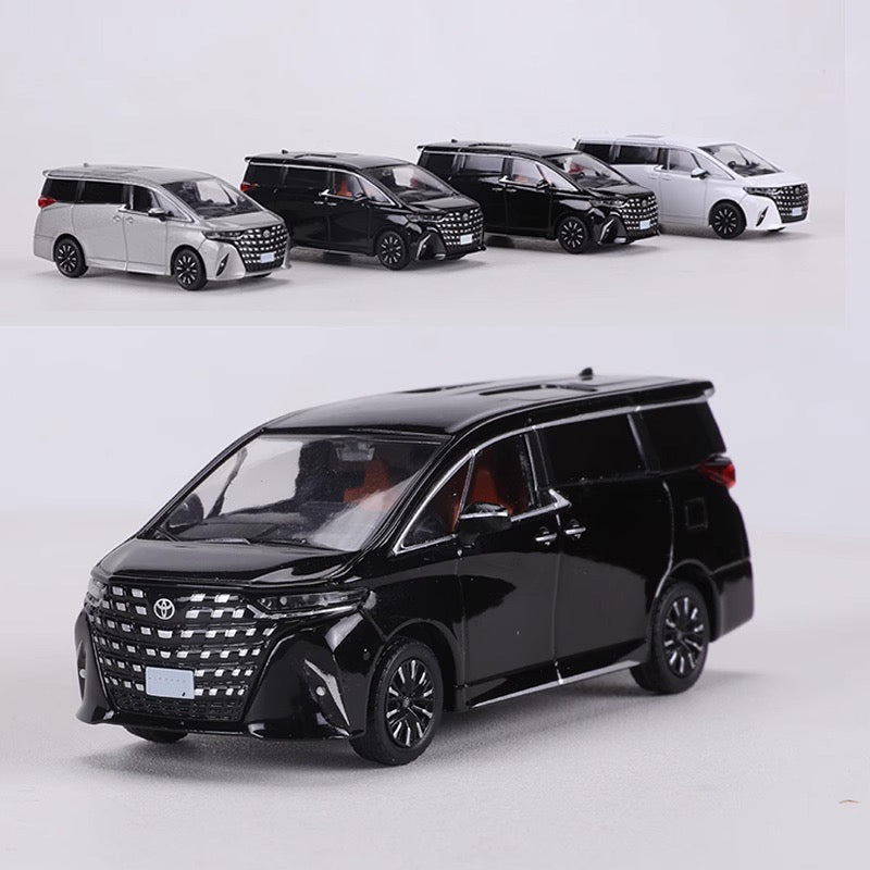 DCT 1:64 Toyota Alphard MK4 AH40 RHD Black Toyota Official Licensed