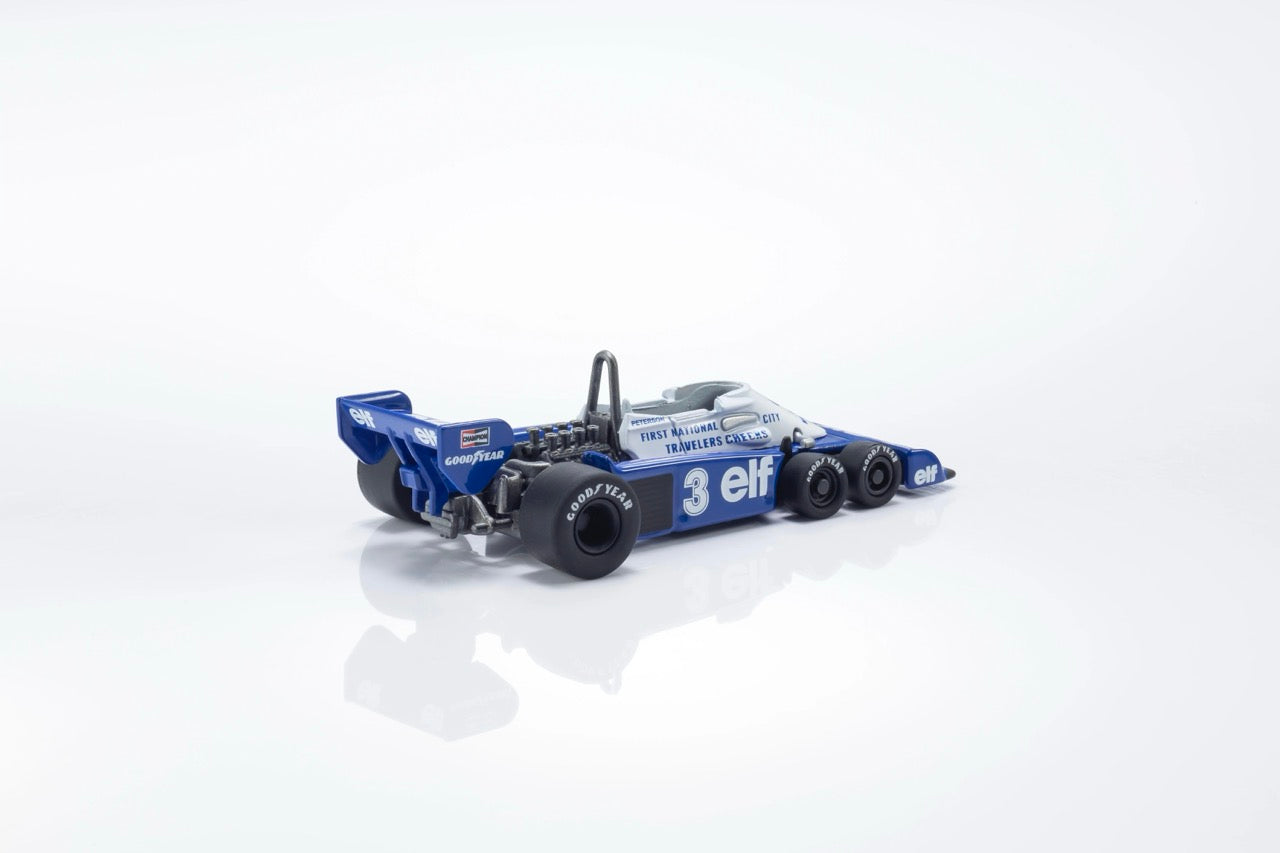 Kyosho 1:64 TYRRELL P34 (1977) No.3 Official Licensed by Tyrrell & Goodyear