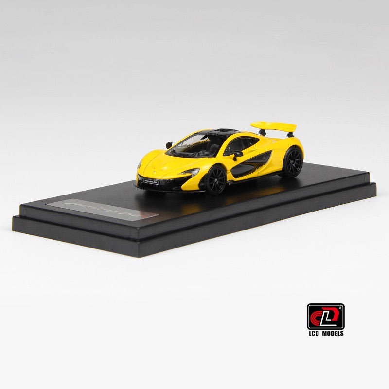 LCD Model 1:64 McLaren P1 Yellow McLaren Official Licensed