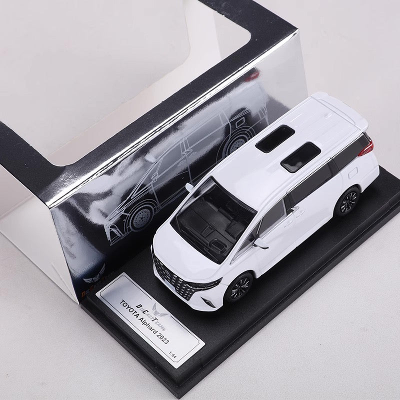 DCT 1:64 Toyota Alphard MK4 AH40 RHD White Toyota Official Licensed