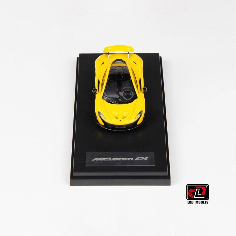 LCD Model 1:64 McLaren P1 Yellow McLaren Official Licensed