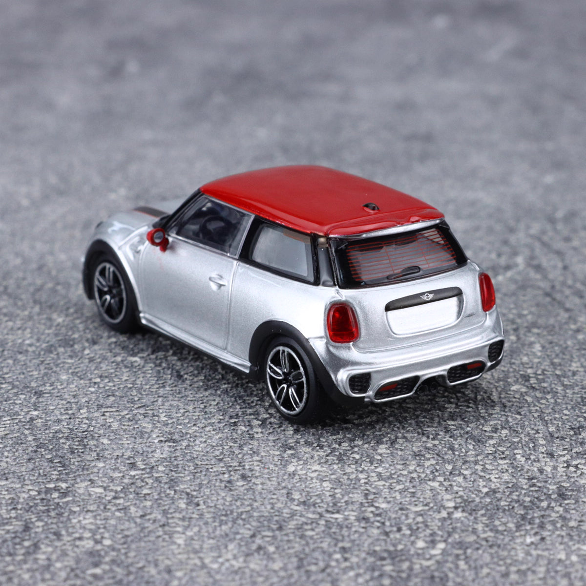 Stance Hunters 1/64 Mini Cooper F56 JCW John Cooper Works Silver