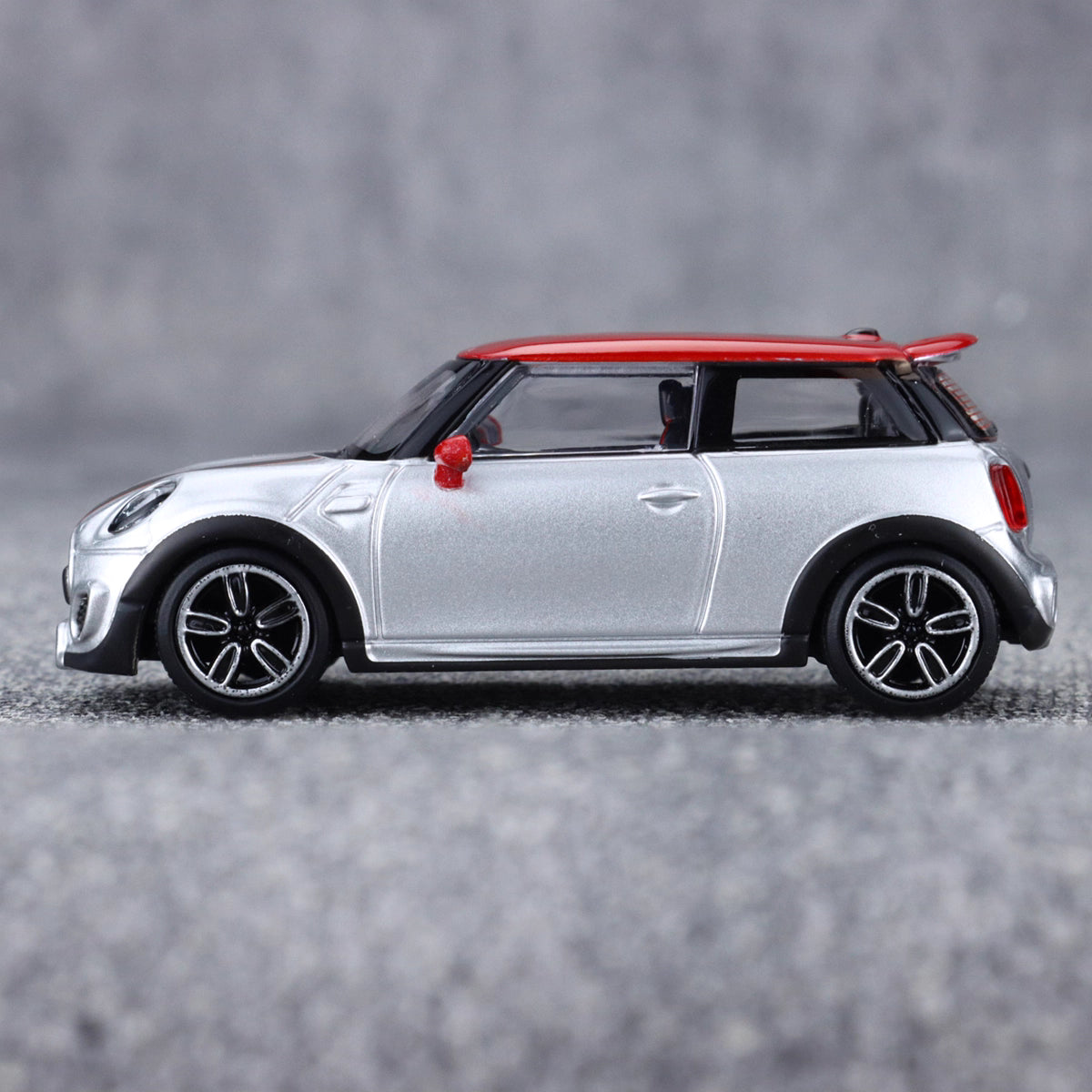 Stance Hunters 1/64 Mini Cooper F56 JCW John Cooper Works Silver
